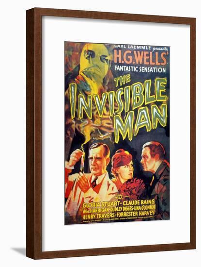 The Invisible Man, 1933, Directed by James Whale-null-Framed Giclee Print