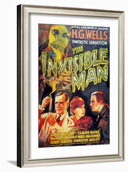 The Invisible Man, 1933, Directed by James Whale-null-Framed Giclee Print