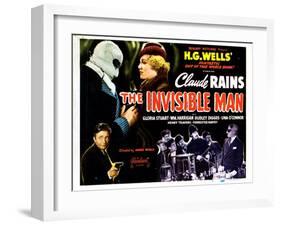 The Invisible Man, 1933-null-Framed Art Print