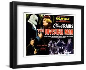 The Invisible Man, 1933-null-Framed Art Print