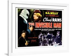 The Invisible Man, 1933-null-Framed Art Print