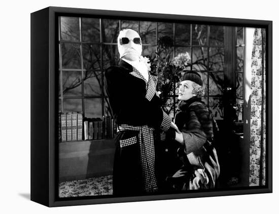 The Invisible Man, Claude Rains, Gloria Stuart, 1933-null-Framed Stretched Canvas