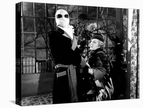 The Invisible Man, Claude Rains, Gloria Stuart, 1933-null-Stretched Canvas