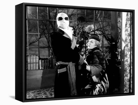 The Invisible Man, Claude Rains, Gloria Stuart, 1933-null-Framed Stretched Canvas