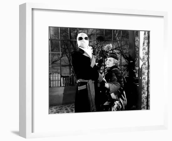 The Invisible Man, Claude Rains, Gloria Stuart, 1933-null-Framed Photo