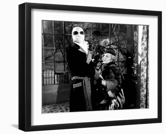 The Invisible Man, Claude Rains, Gloria Stuart, 1933-null-Framed Photo