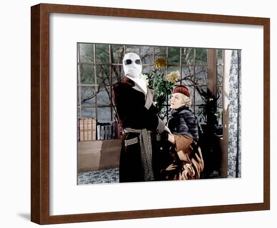 The Invisible Man, Claude Rains, Gloria Stuart, 1933-null-Framed Photo