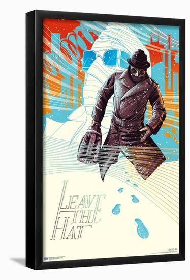 The Invisible Man - Leave The Hat by C?sar Moreno-Trends International-Framed Poster