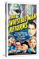 The Invisible Man Returns, Vincent Price, Cedric Hardwicke, Nan Grey, Cecil Kellaway, 1940-null-Stretched Canvas