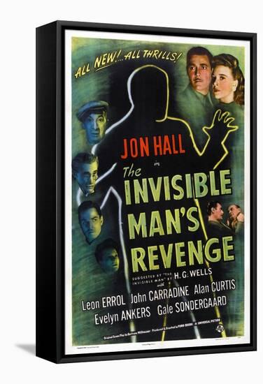 The Invisible Man's Revenge-null-Framed Stretched Canvas