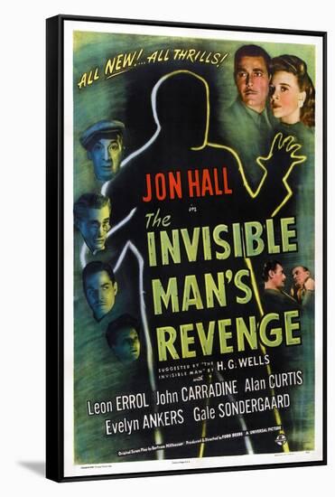 The Invisible Man's Revenge-null-Framed Stretched Canvas