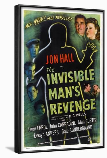 The Invisible Man's Revenge-null-Framed Art Print