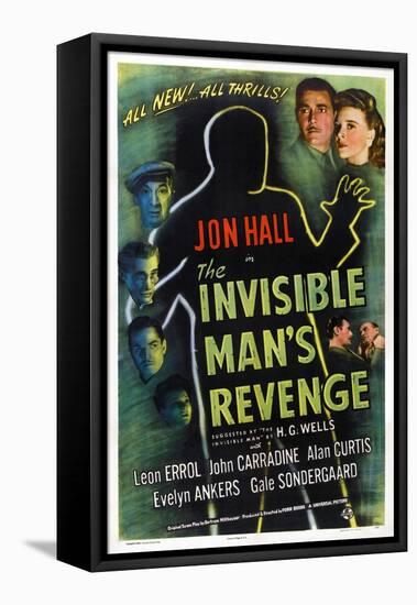 The Invisible Man's Revenge-null-Framed Stretched Canvas