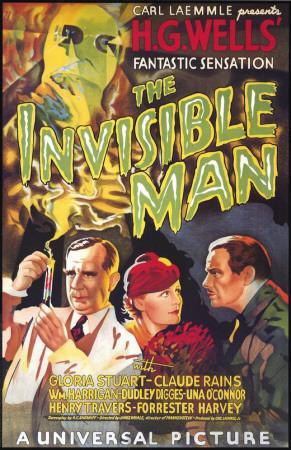 1933 Invisible Man Movie Poster 13x19 Photo Print