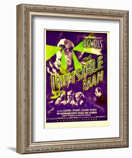 The Invisible Man-null-Framed Art Print