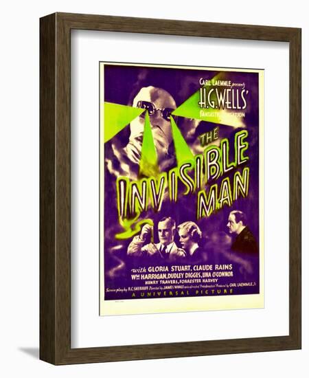 The Invisible Man-null-Framed Art Print