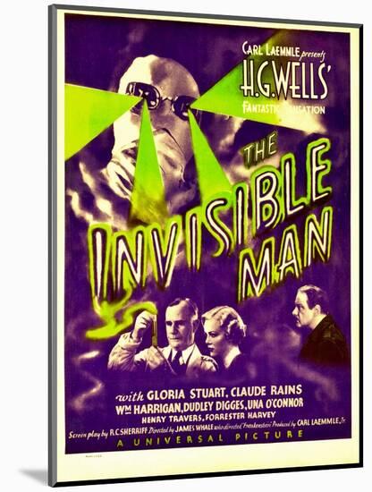 The Invisible Man-null-Mounted Art Print