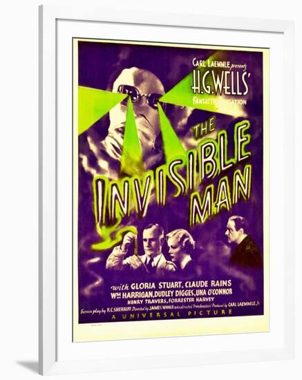 The Invisible Man-null-Framed Art Print