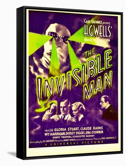 The Invisible Man-null-Framed Stretched Canvas