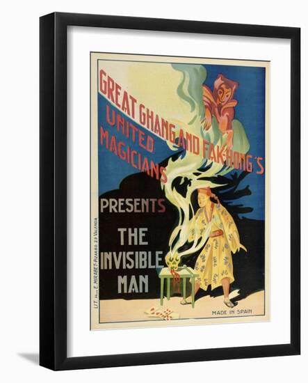 The Invisible Man-null-Framed Giclee Print