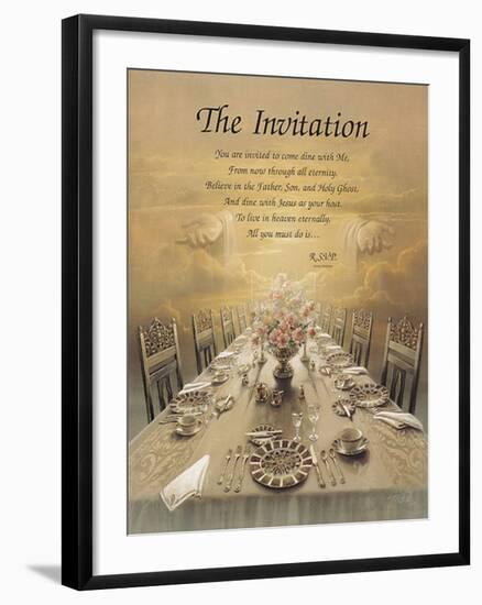 The Invitation-unknown Chiu-Framed Art Print