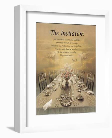 The Invitation-unknown Chiu-Framed Art Print