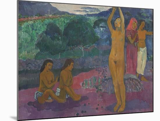 The Invocation, 1903-Paul Gauguin-Mounted Giclee Print