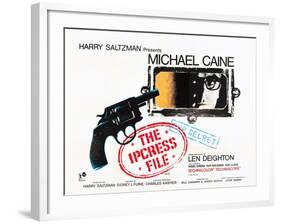 THE IPCRESS FILE, Michael Caine, 1965-null-Framed Art Print