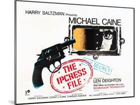 THE IPCRESS FILE, Michael Caine, 1965-null-Mounted Art Print