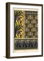 The iris in various patterns.-null-Framed Giclee Print