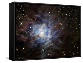 The Iris Nebula-Stocktrek Images-Framed Stretched Canvas