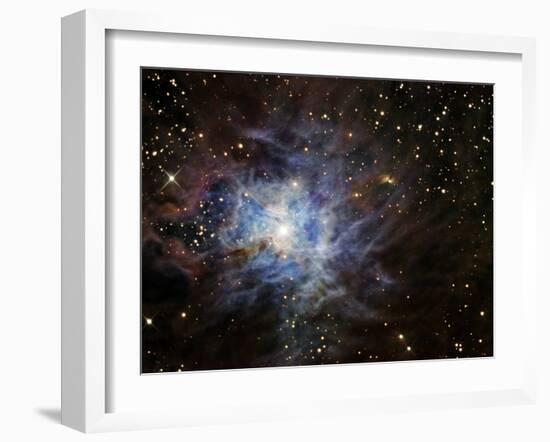 The Iris Nebula-Stocktrek Images-Framed Premium Photographic Print