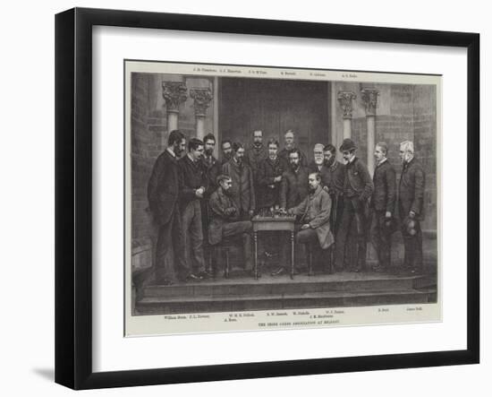 The Irish Chess Association at Belfast-null-Framed Giclee Print