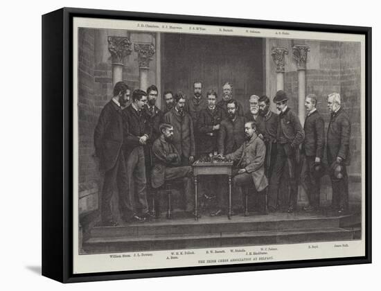 The Irish Chess Association at Belfast-null-Framed Stretched Canvas