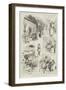 The Irish Exhibition, Fancy Fair in the Old Irish Market-Place-Frederick Henry Townsend-Framed Giclee Print