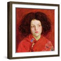 The Irish Girl, 1860-Ford Madox Brown-Framed Giclee Print