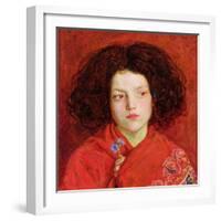 The Irish Girl, 1860-Ford Madox Brown-Framed Giclee Print