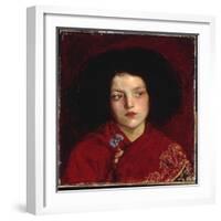 The Irish Girl, 1860-Ford Madox Brown-Framed Giclee Print