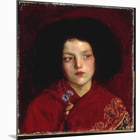 The Irish Girl, 1860-Ford Madox Brown-Mounted Giclee Print