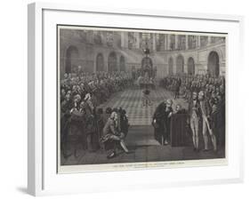 The Irish House of Commons, Ad 1790, College Green, Dublin-null-Framed Giclee Print