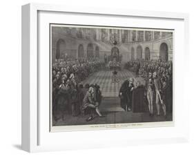 The Irish House of Commons, Ad 1790, College Green, Dublin-null-Framed Giclee Print