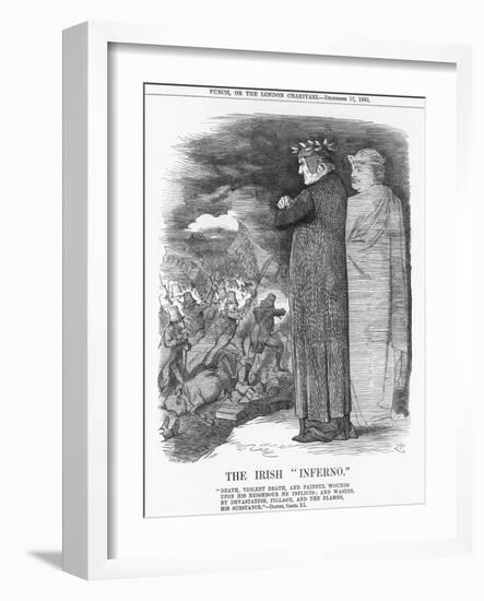 The Irish Inferno, 1881-Joseph Swain-Framed Giclee Print