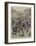 The Irish Land League Agitation, Attack on a Process Server-Aloysius O'Kelly-Framed Giclee Print