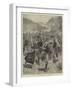 The Irish Land League Agitation, Attack on a Process Server-Aloysius O'Kelly-Framed Giclee Print