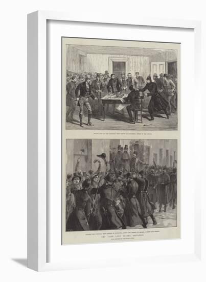 The Irish Land League Agitation-William Heysham Overend-Framed Giclee Print