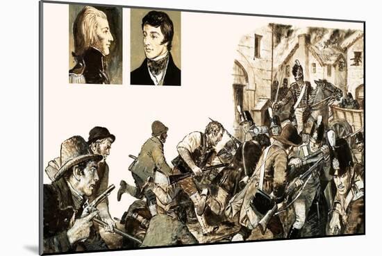 The Irish Rebellion of 1798-Kenneth John Petts-Mounted Giclee Print