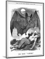 The Irish Vampire, 1885-John Tenniel-Mounted Giclee Print