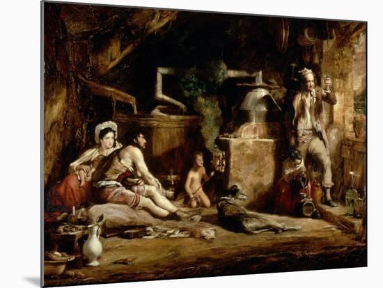 The Irish Whiskey Still, 1840-Sir David Wilkie-Mounted Giclee Print