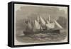The Iron-Coated French Frigate La Gloire-Edwin Weedon-Framed Stretched Canvas