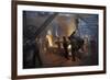 "The Iron Foundry" Burmeister & Wain, 1885-Peder Severin Kröyer-Framed Giclee Print